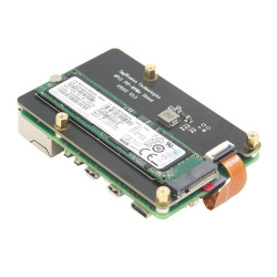 SSD NVME M.2 BASE BOARD SHIELD for Raspberry Pi 5